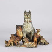 ‘Bronze Dog Group’ by Bergman