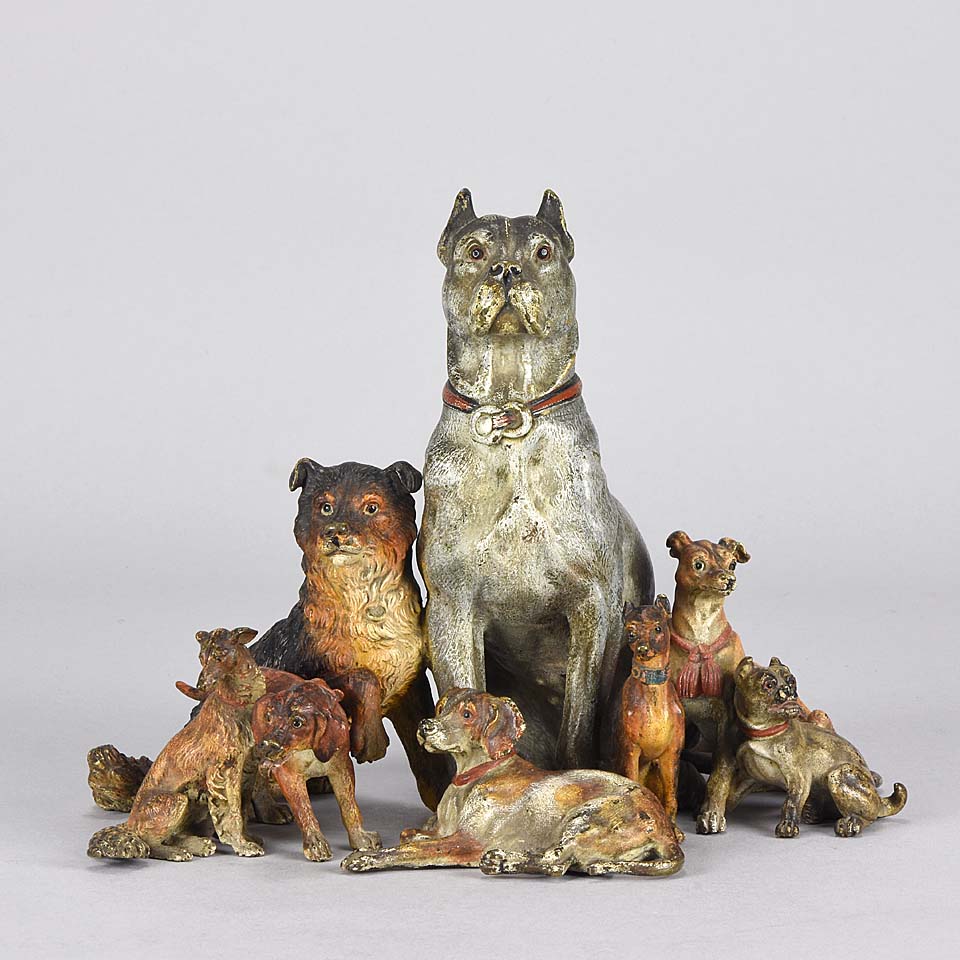 ‘Bronze Dog Group’ by Bergman