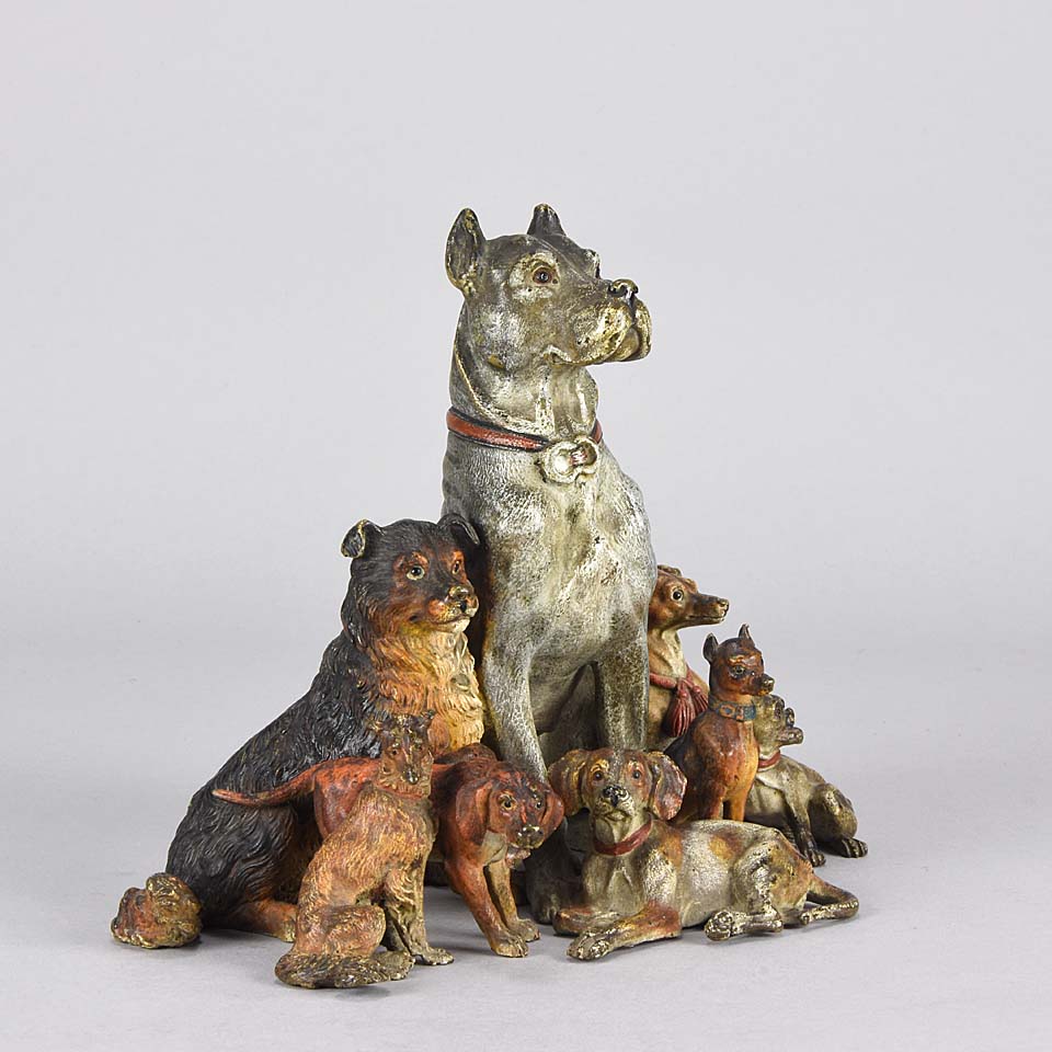 ‘Bronze Dog Group’ by Bergman