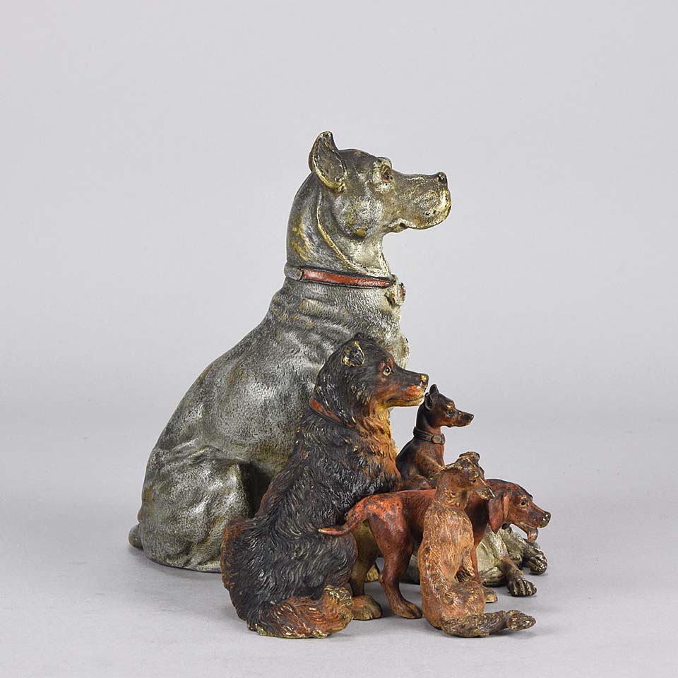 ‘Bronze Dog Group’ by Bergman