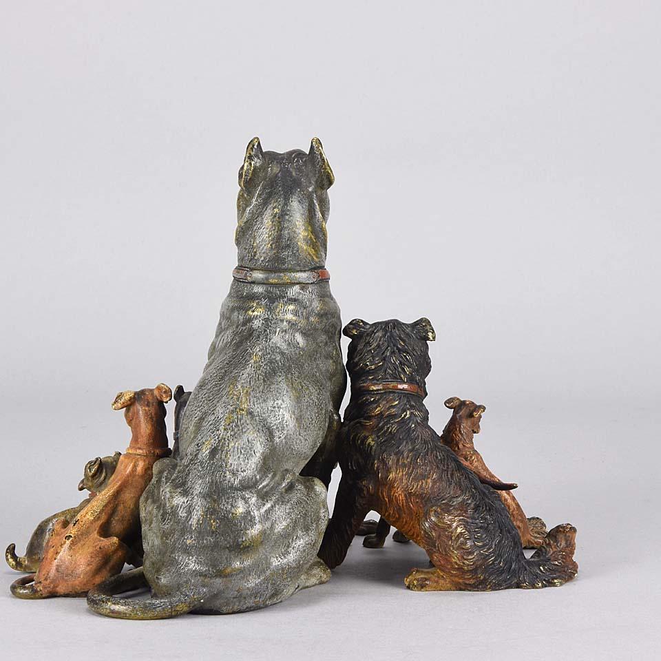 ‘Bronze Dog Group’ by Bergman