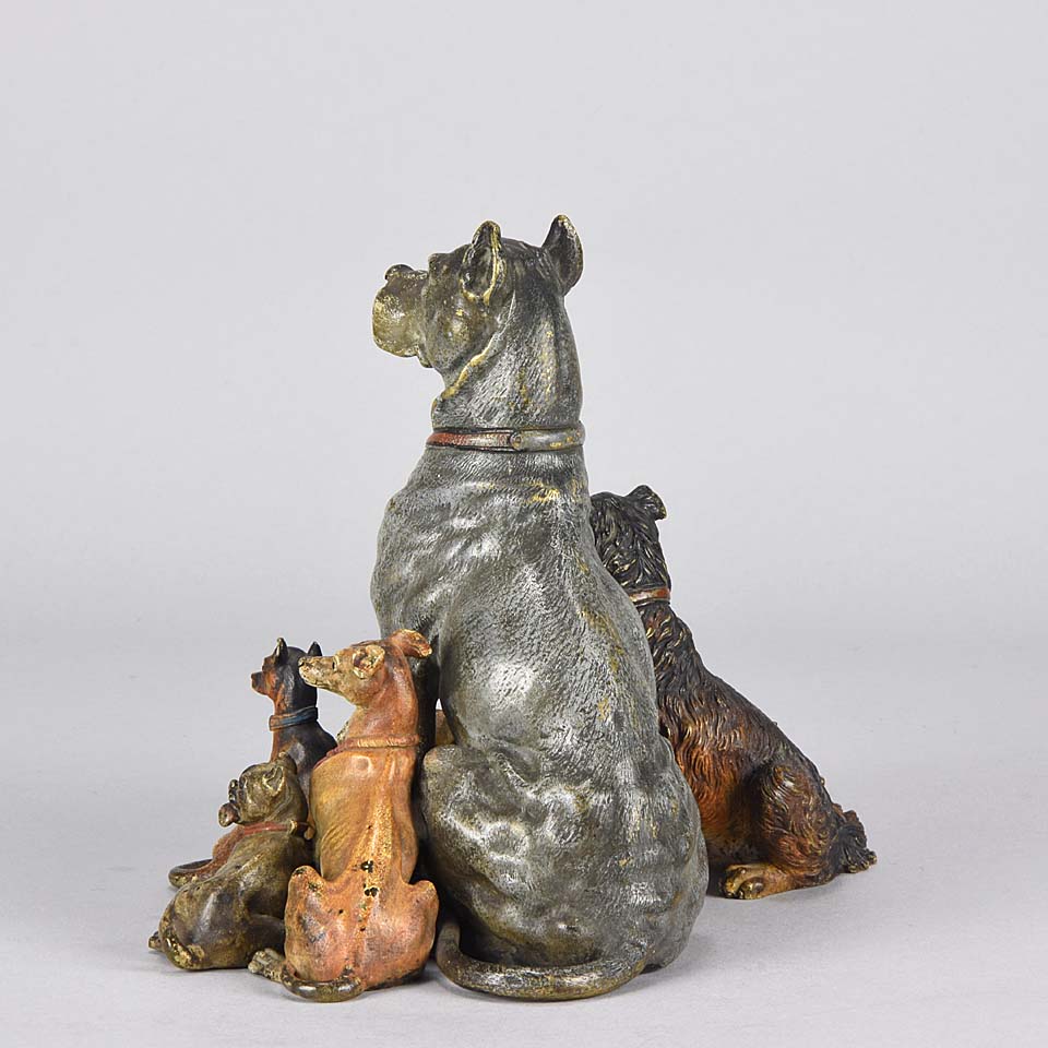 ‘Bronze Dog Group’ by Bergman