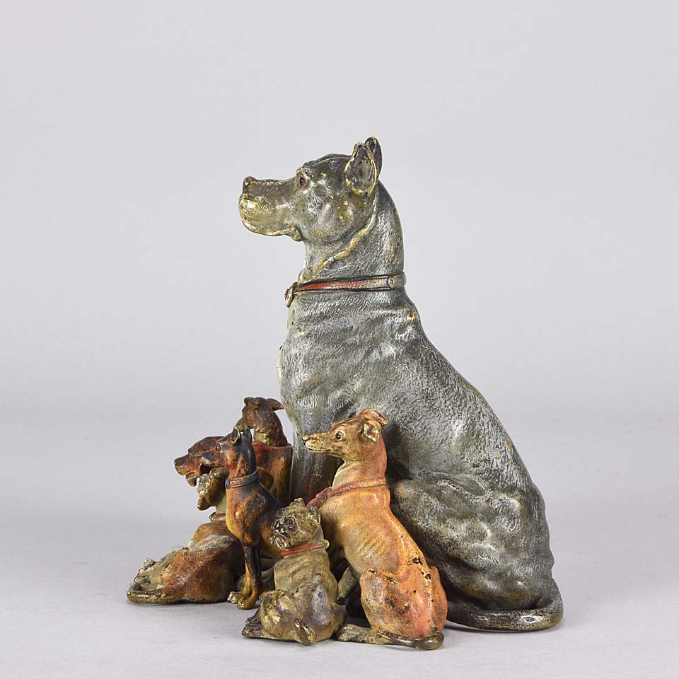 ‘Bronze Dog Group’ by Bergman