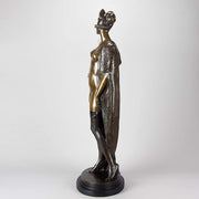 Bruno Zach Erotic Lady Art Deco Bronze