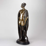 Bruno Zach Erotic Lady Art Deco Bronze