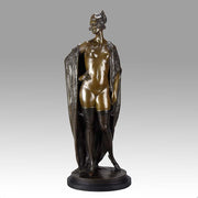 Bruno Zach Erotic Lady Art Deco Bronze