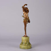 Erotic Dancer - Bruno Zach - Art Deco Bronze Dancer - Hickmet Fine Arts