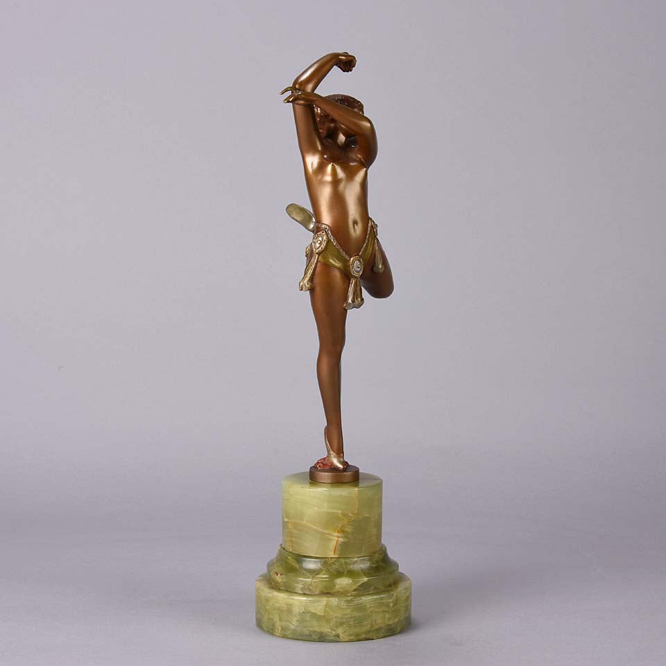 Erotic Dancer - Bruno Zach - Art Deco Bronze Dancer - Hickmet Fine Arts