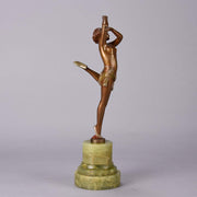 Erotic Dancer - Bruno Zach - Art Deco Bronze Dancer - Hickmet Fine Arts