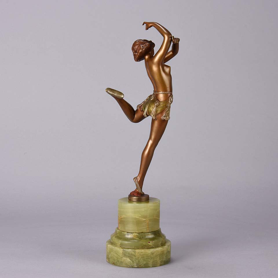 Erotic Dancer - Bruno Zach - Art Deco Bronze Dancer - Hickmet Fine Arts