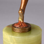 Erotic Dancer - Bruno Zach - Art Deco Bronze Dancer - Hickmet Fine Arts