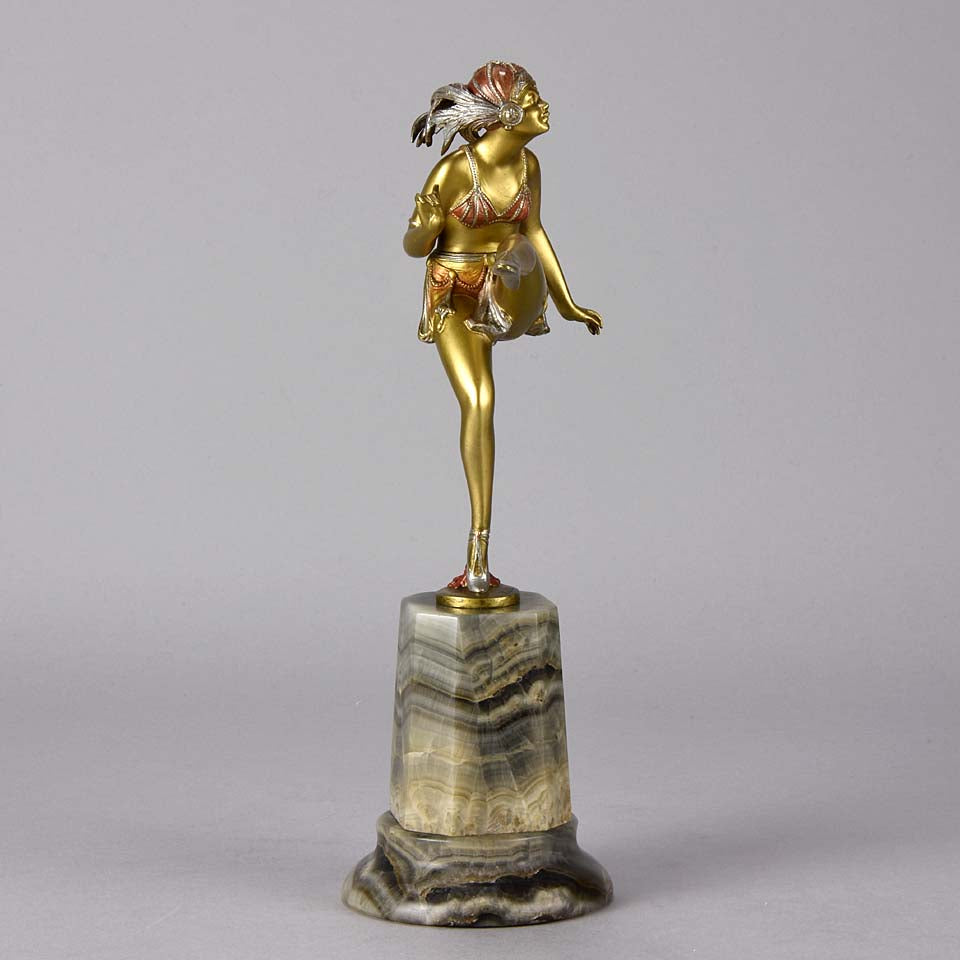 Bruno Zach Deco Dancer Bronze