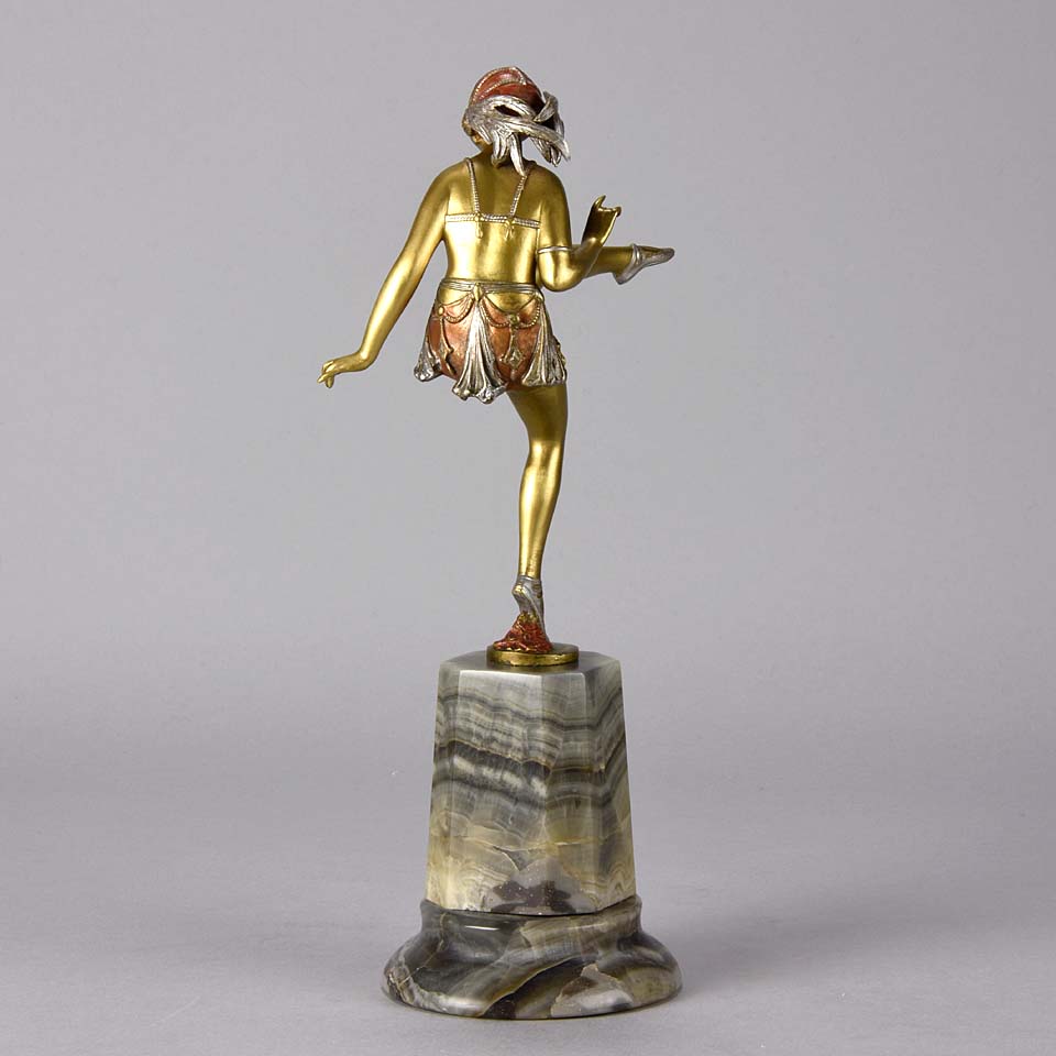 Bruno Zach Deco Dancer Bronze