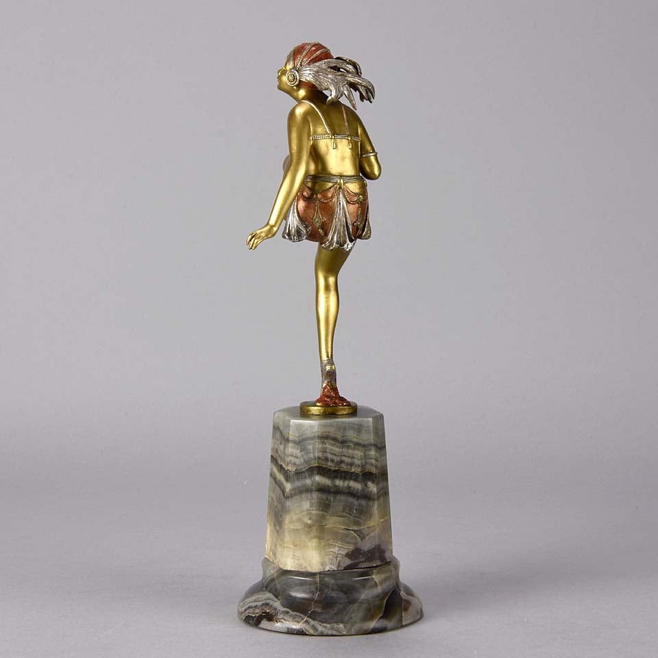 Bruno Zach Deco Dancer Bronze