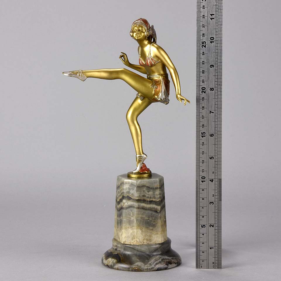 Bruno Zach Deco Dancer Bronze