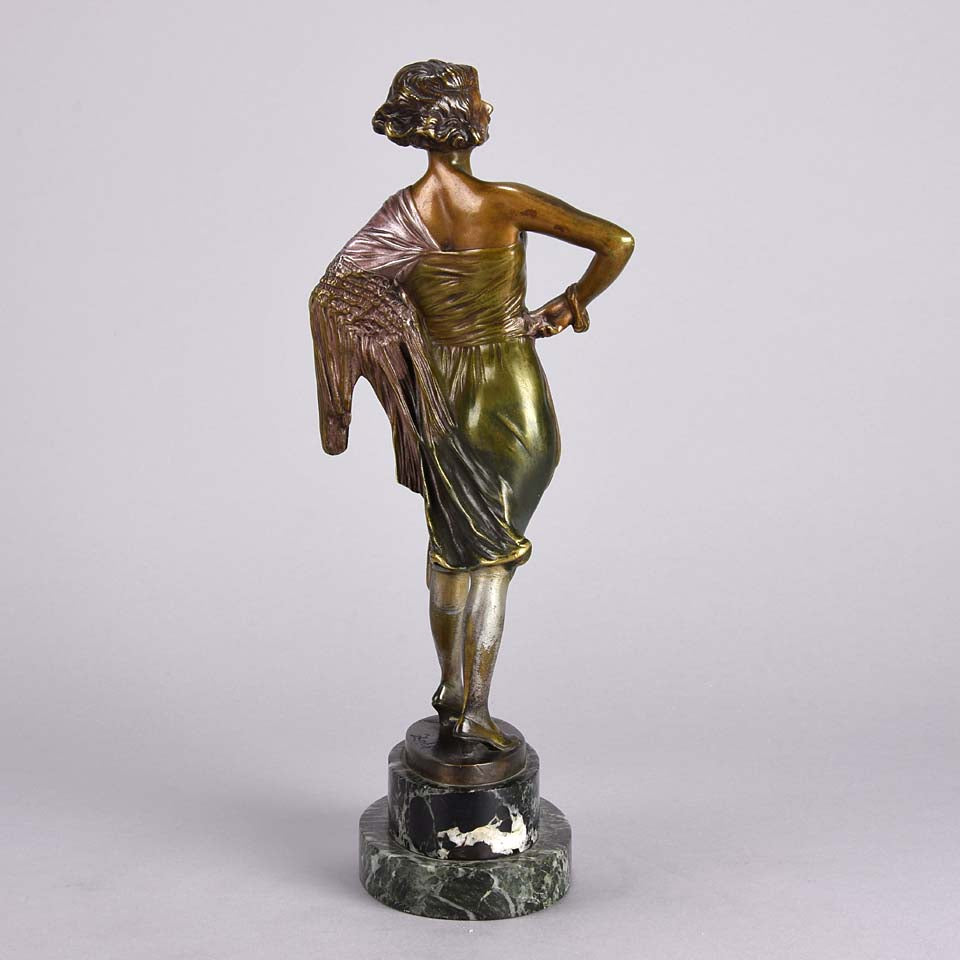Bruno Zach Bronze Lady of the Night - Hickmet Fine Arts