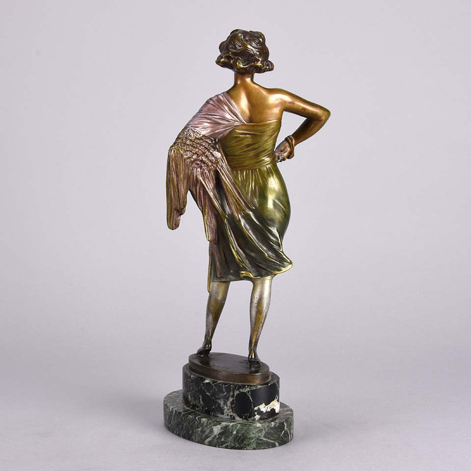 Bruno Zach Bronze Lady of the Night - Hickmet Fine Arts
