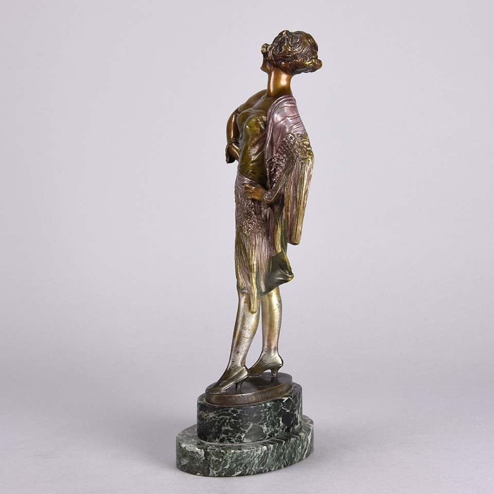 Bruno Zach Bronze Lady of the Night - Hickmet Fine Arts