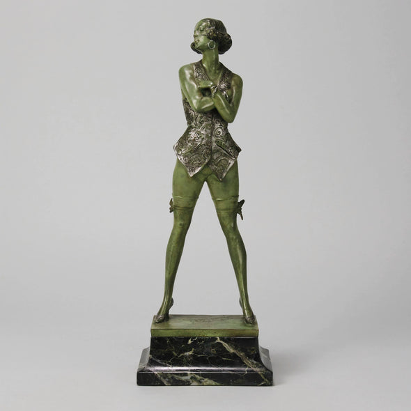 Bruno Zach bronze Burlesque - Bronze sculptures for sale - Hickmet Fine Arts