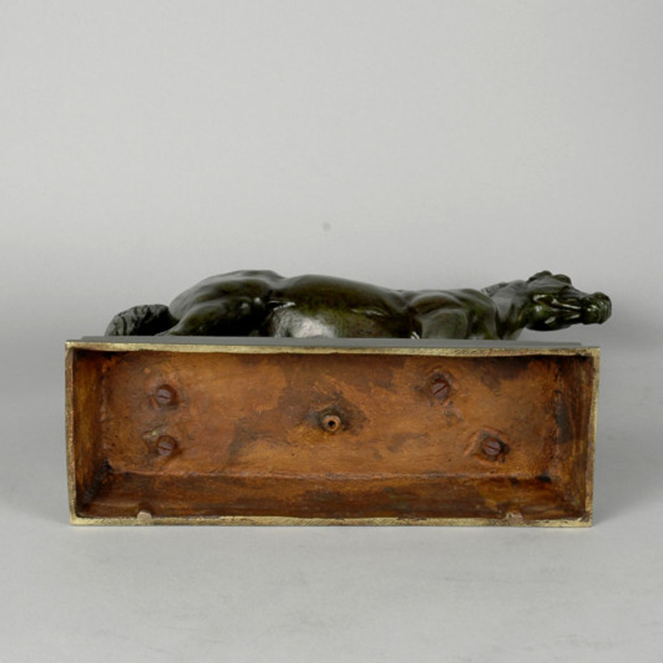 Barye Bronze - Cheval Demi-Sang - Hickmet Fine Arts