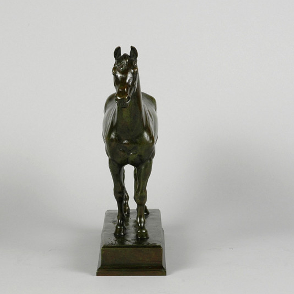 Barye Bronze - Cheval Demi-Sang - Hickmet Fine Arts