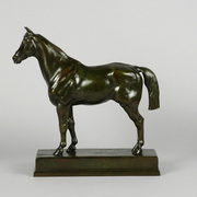 Barye Bronze - Cheval Demi-Sang - Hickmet Fine Arts