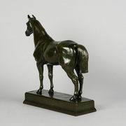 Barye Bronze - Cheval Demi-Sang - Hickmet Fine Arts