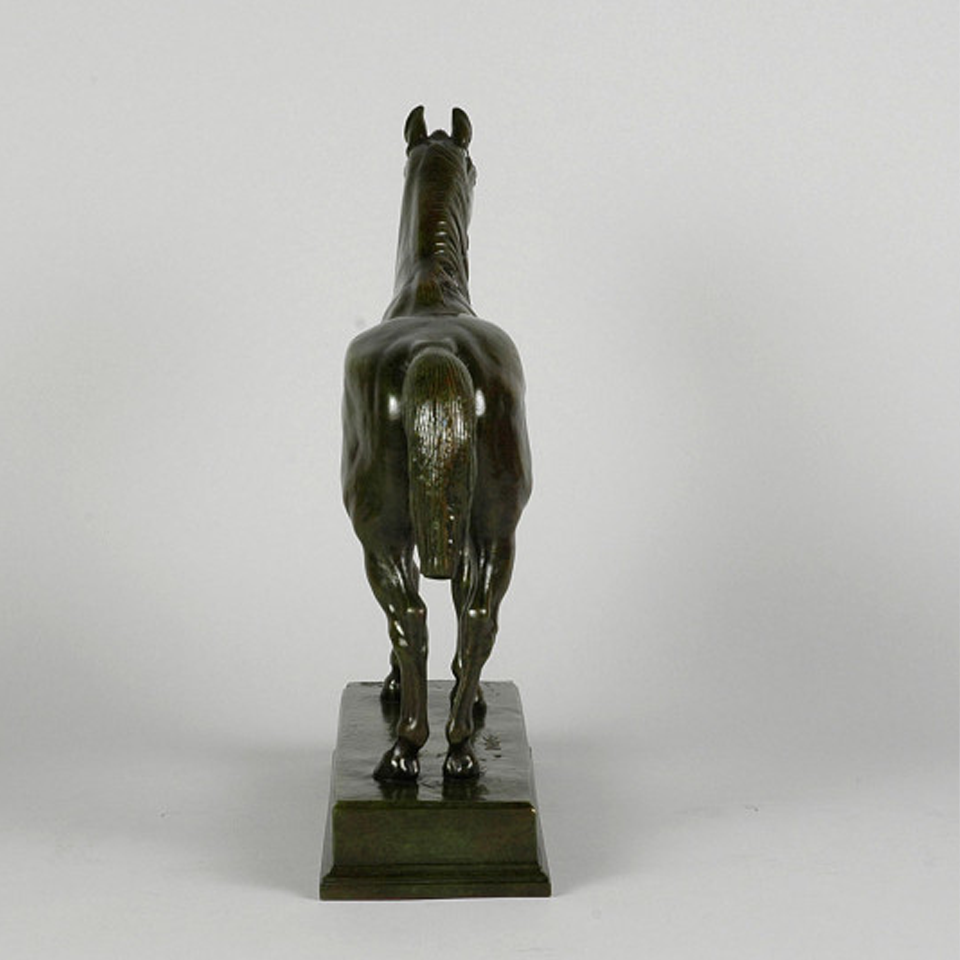 Barye Bronze - Cheval Demi-Sang - Hickmet Fine Arts