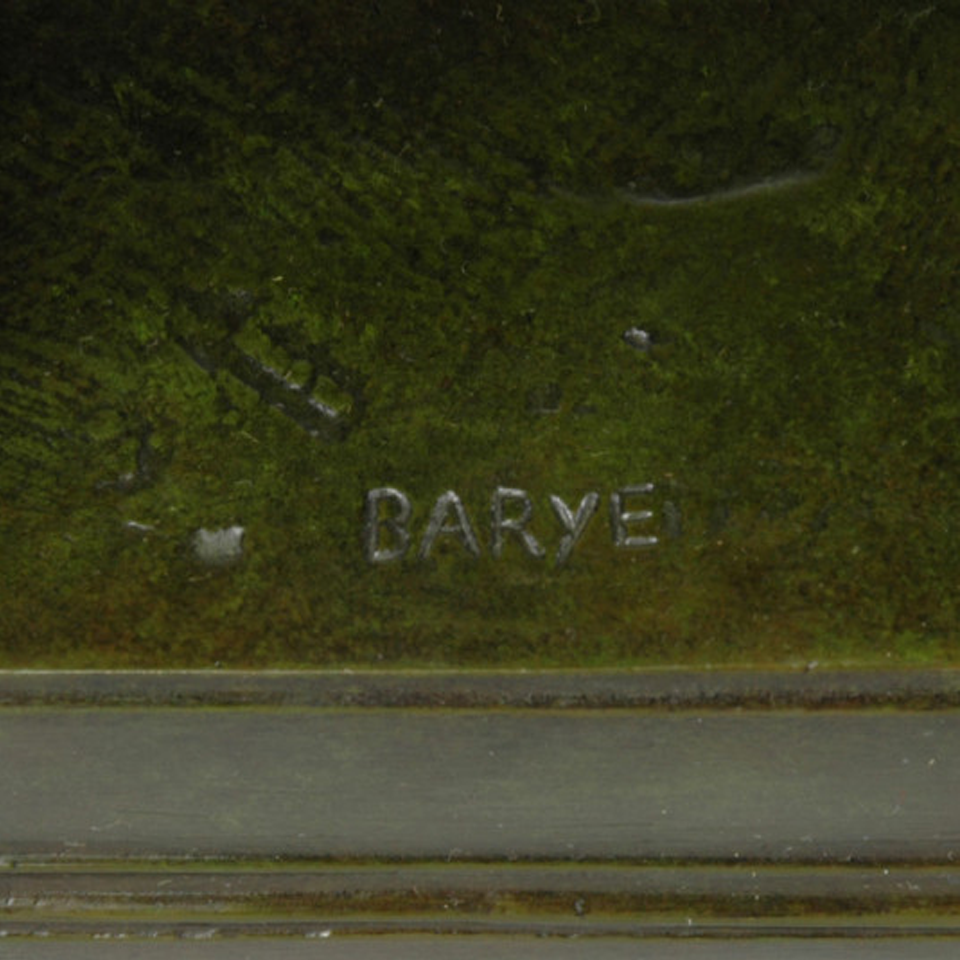 Barye Bronze - Cheval Demi-Sang - Hickmet Fine Arts