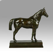 Barye Bronze - Cheval Demi-Sang - Hickmet Fine Arts