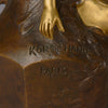 French Art Nouveau Antique bronze vase Fée des Bois by Charles Korschann – Hickmet Fine Arts