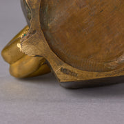 French Art Nouveau Antique bronze vase Fée des Bois by Charles Korschann – Hickmet Fine Arts