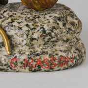 Mouse and Walnut - Clovis Masson - Antique Bronze - Bronze statues for sale - Bronze sculptures for sale - Antique bronze statues - Hickmet Fine Arts