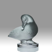 "Canard Attentif" by Marc Lalique - Lalique for sale - Rene Lalique Glass - Hickmet Fine arts