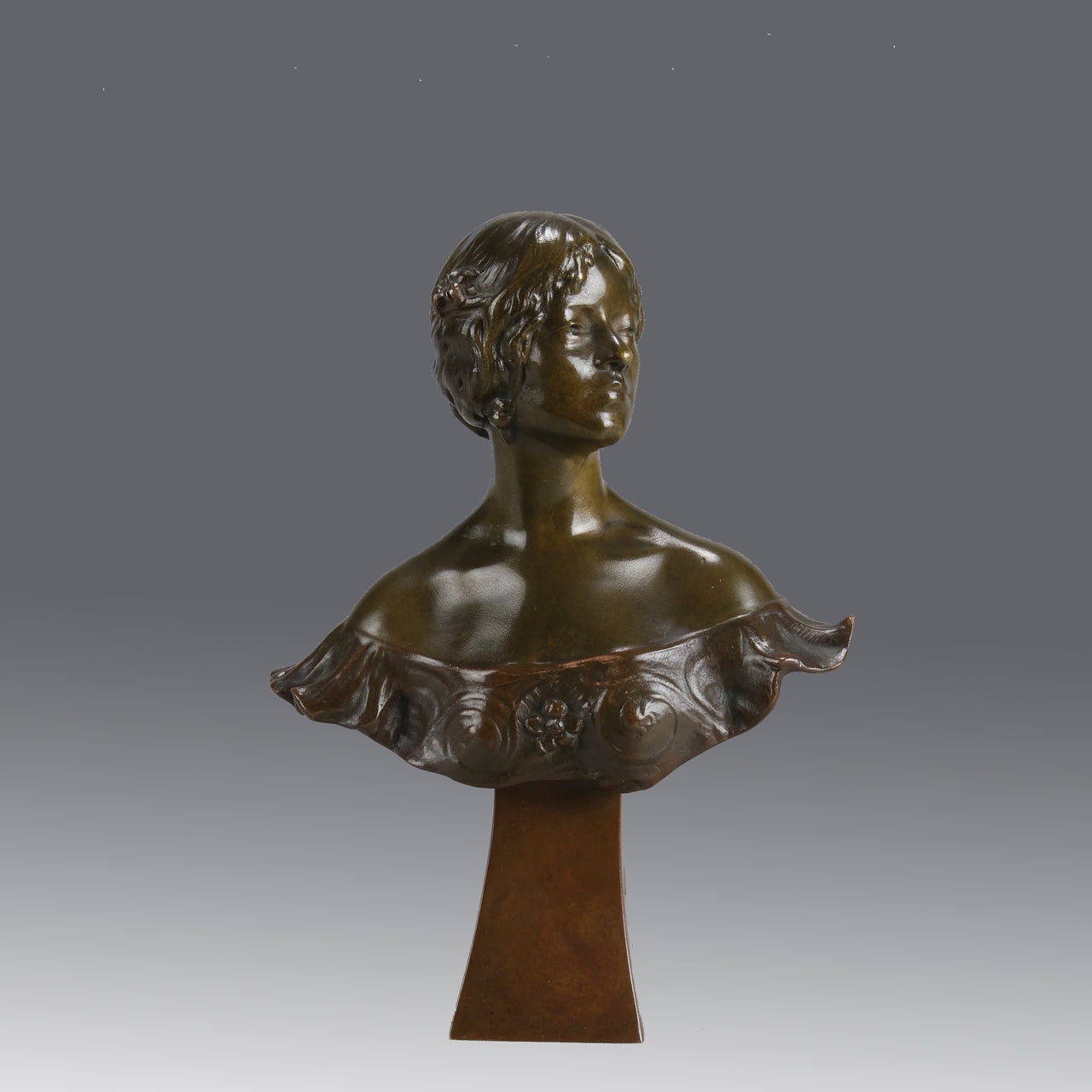 "Art Nouveau Bust" by Alexandre Caron