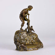 "Treasure Seeker" by Carl Kauba Bronze -Hickmet Fine Arts 
