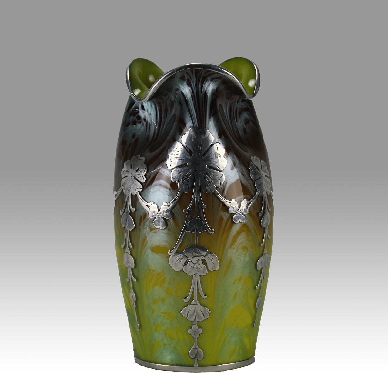 Loetz Titania Glass Vase - Loetz Glass - Art Nouveau Glass - Hickmet Fine Arts