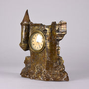Castle Mantle Clock - Hickmet Fine Arts 