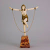 Chiparus Chain Dancer - Art Deco Bronze & Ivory - Chiparus Bronze - Hickmet Fine Arts