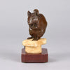 Mouse and Cheese - Charles Valton Bronze - Hickmet Fine Arts 