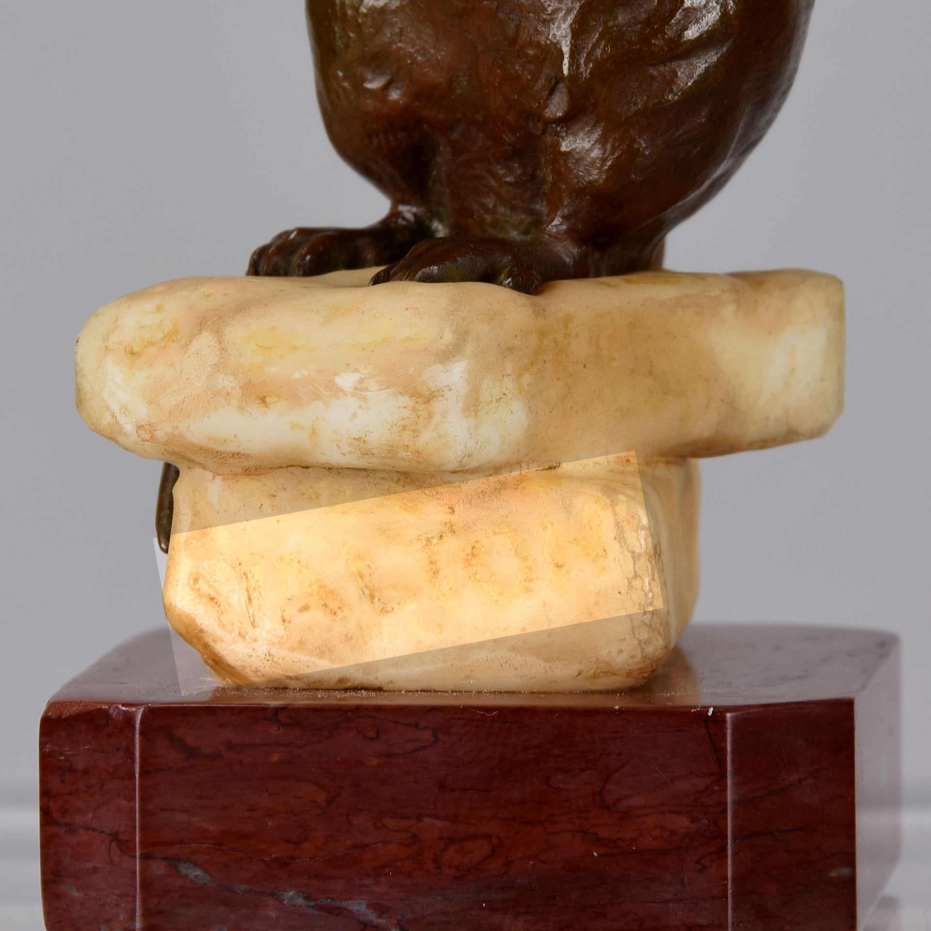 Mouse and Cheese - Charles Valton Bronze - Hickmet Fine Arts 
