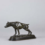 Charles Gremion Bronze - Stretching Hound - Hickmet Fine Arts 