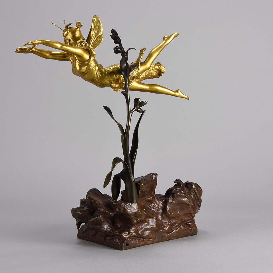 Art Nouveau Alfred Grevin Bronze