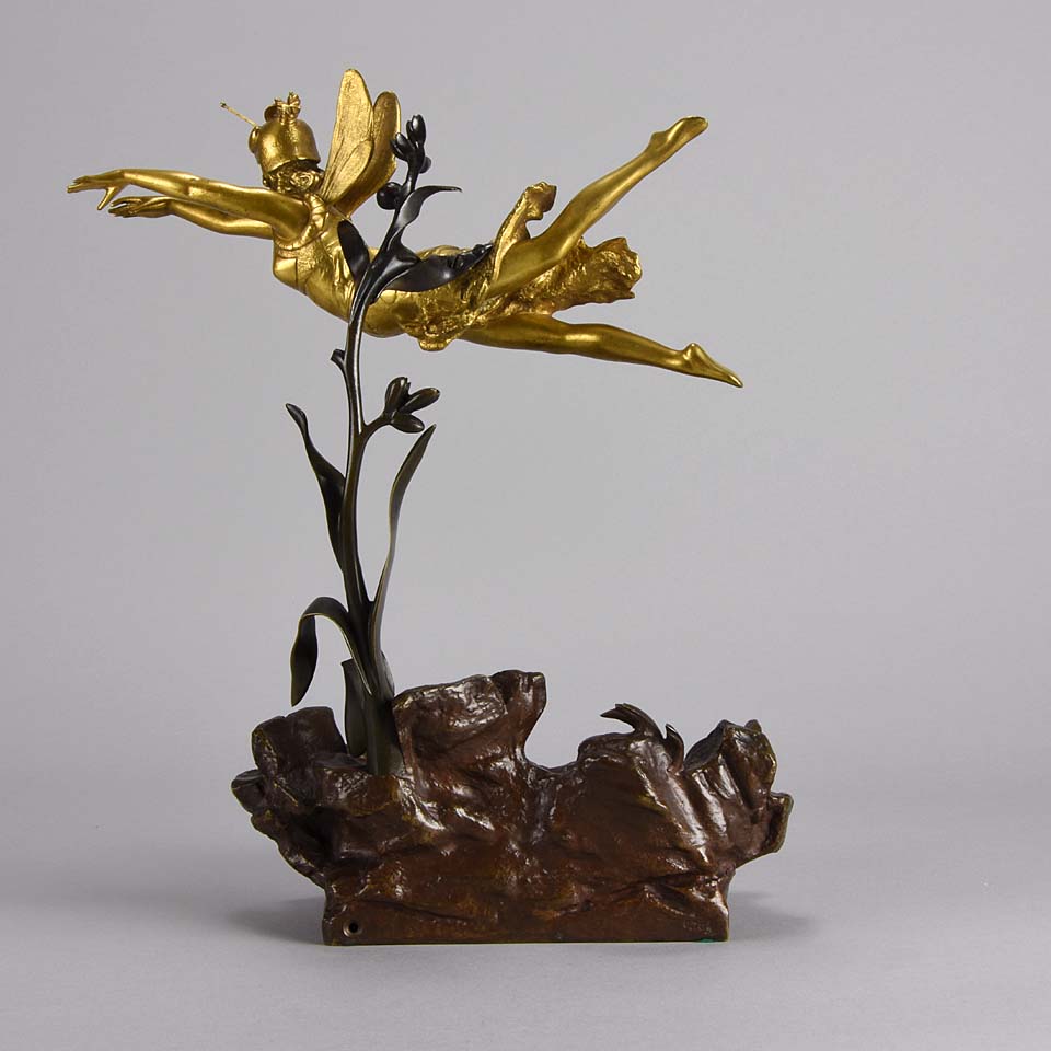 Art Nouveau Alfred Grevin Bronze