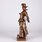 Charles Vital-Cornu Bronze - "Seraphina" - Hickmet Fine Arts