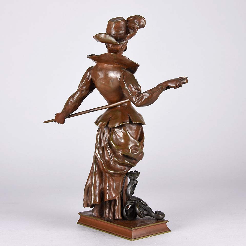 Charles Vital-Cornu Bronze - "Seraphina" - Hickmet Fine Arts