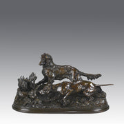 Mene Bronze - Chasse a la Perdrix - Antique Bronze - Hickmet Fine Arts