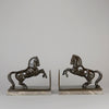 Art Deco Bronze - "Horse Bookends" by McHen - Hickmet Fine Arts 
