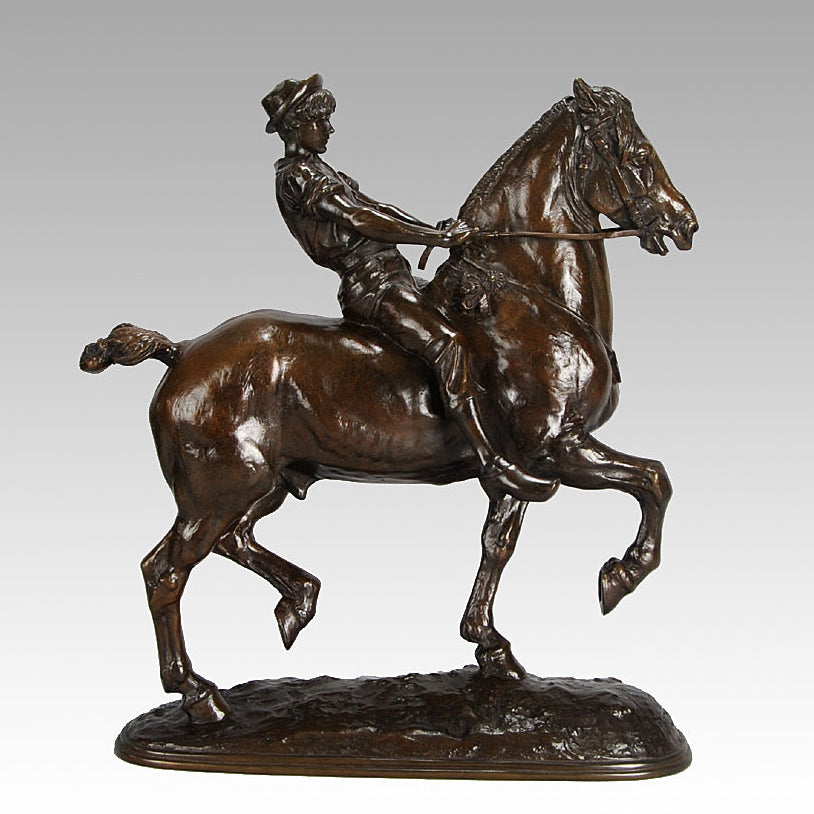 "Cheval Monte Privé" by Emmanuel Fremiet