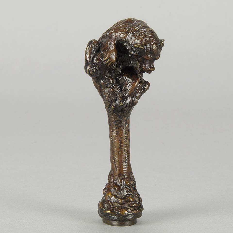 Christophe Fratin Bronze Bear Seal